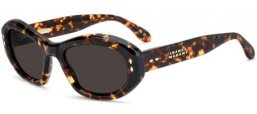 Lunettes de soleil - Isabel Marant - IM 0237/S - 086 (IR) HAVANA // GREY