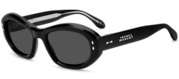 Sunglasses - Isabel Marant - IM 0237/S - 807 (IR) BLACK // GREY