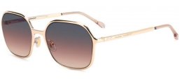 Lunettes de soleil - Isabel Marant - IM 0245/S - EYR (FF) GOLD PINK // GREY GRADIENT FUCHSIA