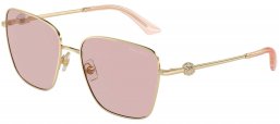 Gafas de Sol - Jimmy Choo - JC4005HB - 3006/5 PALE GOLD // PINK