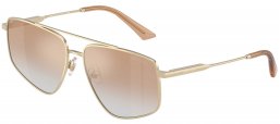 Gafas de Sol - Jimmy Choo - JC4011 - 30060G  PALE GOLD // CLEAR GRADIENT ORANGE