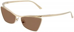 Gafas de Sol - Jimmy Choo - JC4014H - 300673  PALE GOLD // DARK BROWN