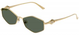 Gafas de Sol - Jimmy Choo - JC4017 - 302371  GOLD // DARK GREEN