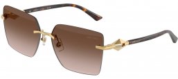 Gafas de Sol - Jimmy Choo - JC4018 - 302313  GOLD // BROWN GRADIENT