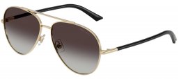 Gafas de Sol - Jimmy Choo - JC4026 - 30068G  PALE GOLD // GREY GRADIENT