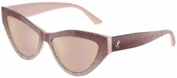 Gafas de Sol - Jimmy Choo - JC5004 - 5047/Z PINK GRADIENT GLITTER // PINK MIRROR GOLD