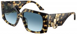 Gafas de Sol - Jimmy Choo - JC5006U - 500419  YELLOW HAVANA // BLUE GRADIENT
