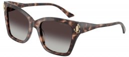 Gafas de Sol - Jimmy Choo - JC5012 - 50708G  HAVANA PINK // GREY GRADIENT