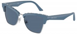 Gafas de Sol - Jimmy Choo - JC5014 - 502080  BLUE SILVER // DARK BLUE