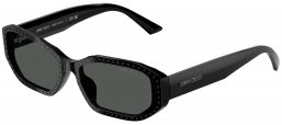Gafas de Sol - Jimmy Choo - JC5021BU - 501787  JET BLACK CRYSTAL // DARK GREY