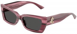 Gafas de Sol - Jimmy Choo - JC5037BU - 506487  STRIPED BLUEBERRY // DARK GREY