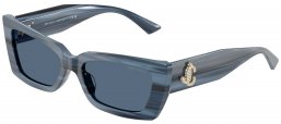 Gafas de Sol - Jimmy Choo - JC5037BU - 507280  STRIPED NAVY BLUE // DARK BLUE