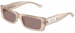 Gafas de Sol - Jimmy Choo - JC5040U - 50257N  OPAL BROWN TAUPE // PURPLE BROWN MIRROR SILVER