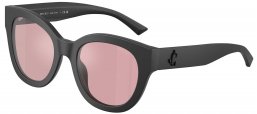 Gafas de Sol - Jimmy Choo - JC5053 - 50019L  MATTE BLACK // LIGHT VIOLET SILVER FLASH