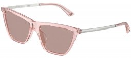 Gafas de Sol - Jimmy Choo - JC5059U - 50347N  TRANSPARENT PINK // LIGHT BROWN