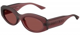 Gafas de Sol - Jimmy Choo - JC6002U - 509375  TRANSPAARENT RED BLUEBERRY // DARK VIOLET