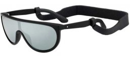 Sunglasses - Jimmy Choo - HUGO/S - 003 (T4) MATTE BLACK // SILVER MIRROR