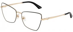 Frames - Jimmy Choo - JC2010HB - 3010  BLACK PALE GOLD