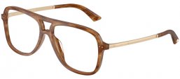 Monturas - Jimmy Choo - JC3052U - 5085  STRIPED BROWN