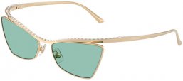 Gafas de Sol - Jimmy Choo - JC4014H - 3006/2 PALE GOLD // LIGHT GREEN