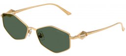 Gafas de Sol - Jimmy Choo - JC4017 - 302371  GOLD // DARK GREEN