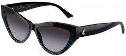 Lunettes de soleil - Jimmy Choo - JC5004 - 504587  BLACK GRADIENT GLITTER // GREY GRADIENT