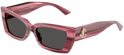 Lunettes de soleil - Jimmy Choo - JC5037BU - 506487  STRIPED BLUEBERRY // DARK GREY