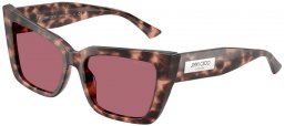 Gafas de Sol - Jimmy Choo - JC5041 - 50701A  HAVANA PINK OPAL // DARK VIOLET