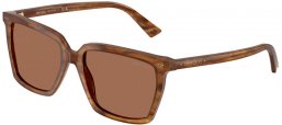 Gafas de Sol - Jimmy Choo - JC5051 - 508573  STRIPED BROWN // DARK BROWN