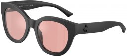 Gafas de Sol - Jimmy Choo - JC5053 - 50019L  MATTE BLACK // LIGHT VIOLET SILVER FLASH