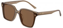 Lunettes de soleil - Jimmy Choo - JC5016D - 505173  TRANSPARENT BROWN // DARK BROWN