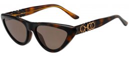 Sunglasses - Jimmy Choo - SPARKS/G/S - 086 (70) DARK HAVANA // BROWN