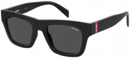 Sunglasses - Levi's - LV 1026/S - 807 (IR) BLACK // GREY BLUE