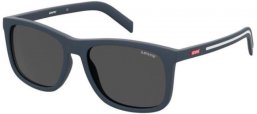 Sunglasses - Levi's - LV 5025/S - FLL (IR) MATTE BLUE // GREY BLUE