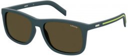 Sunglasses - Levi's - LV 5025/S - FLL (QT) MATTE BLUE // GREEN
