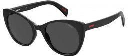 Sunglasses - Levi's - LV 1015/S - 807 (IR) BLACK // GREY
