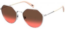 Sunglasses - Levi's - LV 1020/S - 010 (M2) PALLADIUM // BROWN GRADIENT PINK
