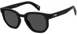 Sunglasses - Levi's - LV 1022/S - 807 (IR) BLACK // GREY