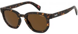 Sunglasses - Levi's - LV 1022/S - 086 (70) DARK HAVANA // BROWN