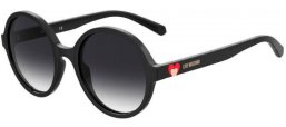 Sunglasses - Love Moschino - MOL050/S - 807 (9O) BLACK // DARK GREY GRADIENT
