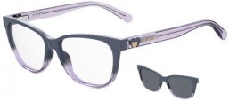 Monturas - Love Moschino - MOL052/CS - PJP (IR) BLUE // + CLIP ON GREY BLUE