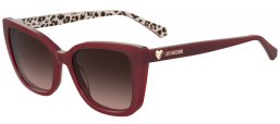 Gafas de Sol - Love Moschino - MOL073/S - WGX (HA) PATTERNED RED // BROWN GRADIENT
