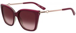 Gafas de Sol - Love Moschino - MOL094/S - 9KF (UQ) BURGUNDY MULTICOLOR // BURGUNDY GRADIENT PINK