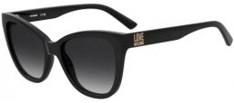 Sunglasses - Love Moschino - MOL097/S - 807 (9O) BLACK // DARK GREY GRADIENT