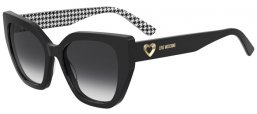 Gafas de Sol - Love Moschino - MOL098/S - 7RM (9O) BLACK PATTERNED // DARK GREY GRADIENT
