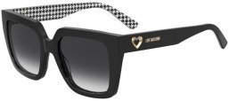 Gafas de Sol - Love Moschino - MOL099/S - 7RM (9O) BLACK PATTERNED // DARK GREY GRADIENT