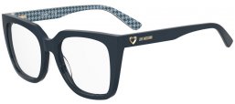 Monturas - Love Moschino - MOL673 - S6F BLUE PATTERNED