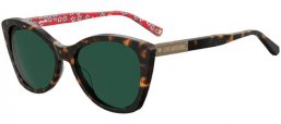 Sunglasses - Love Moschino - MOL031/S - 086 (QT) HAVANA // GREEN