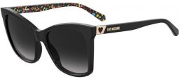 Sunglasses - Love Moschino - MOL034/S - 807 (90) BLACK // DARK GREY GRADIENT