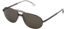 Gafas de Sol - Lozza - SL2368 ZILORO - 568X  SHINY GUNMETAL // GREY SILVER MIRROR